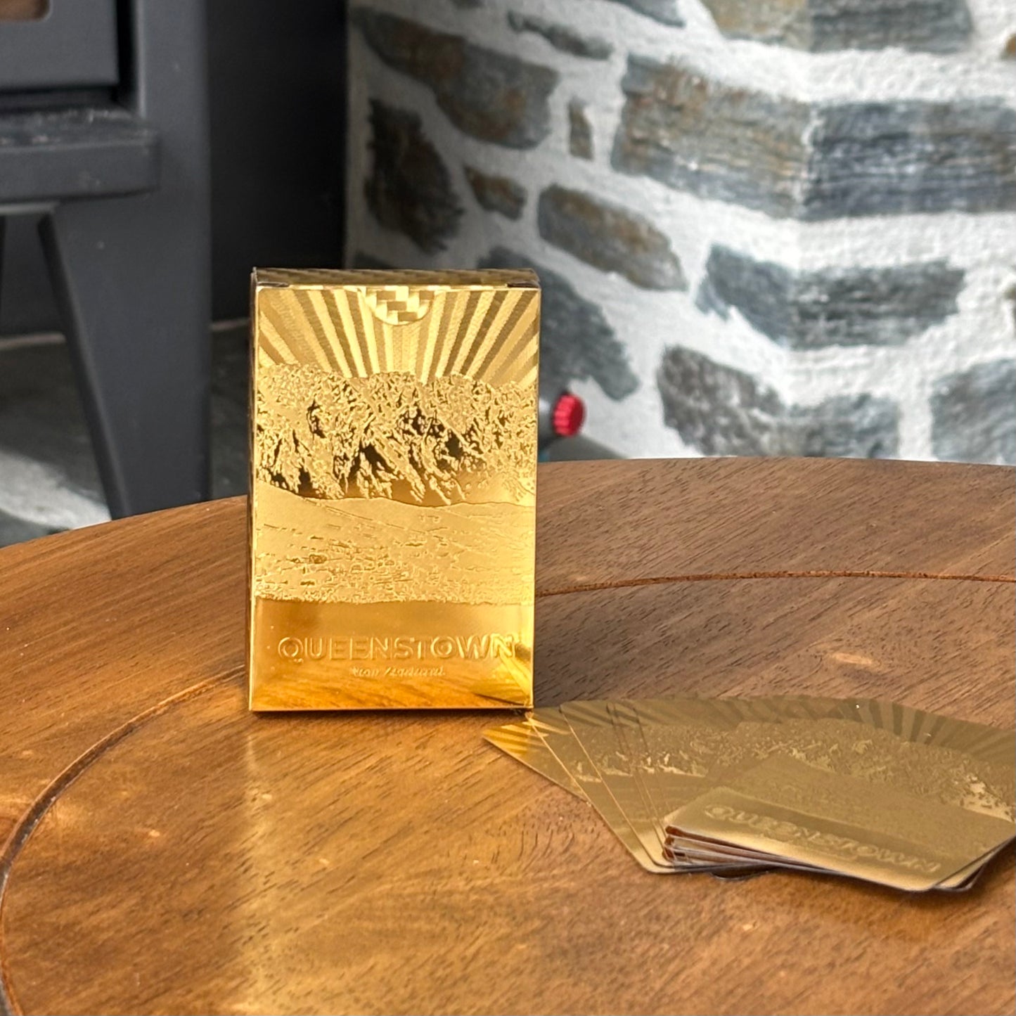 Queenstown Gold Playing Cards